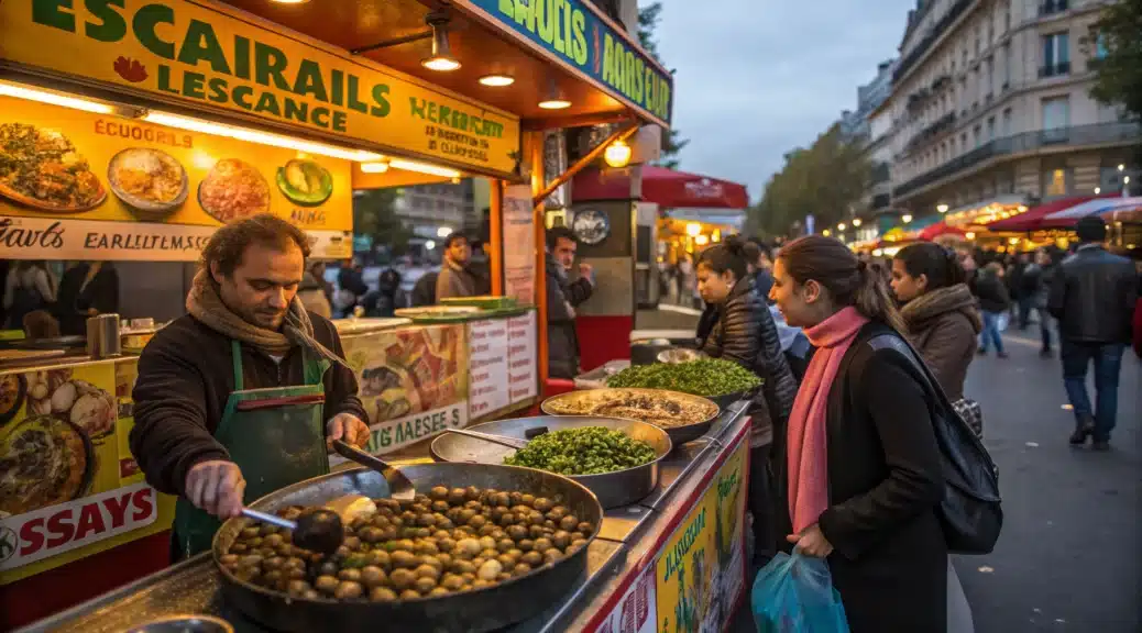 Escargots street food