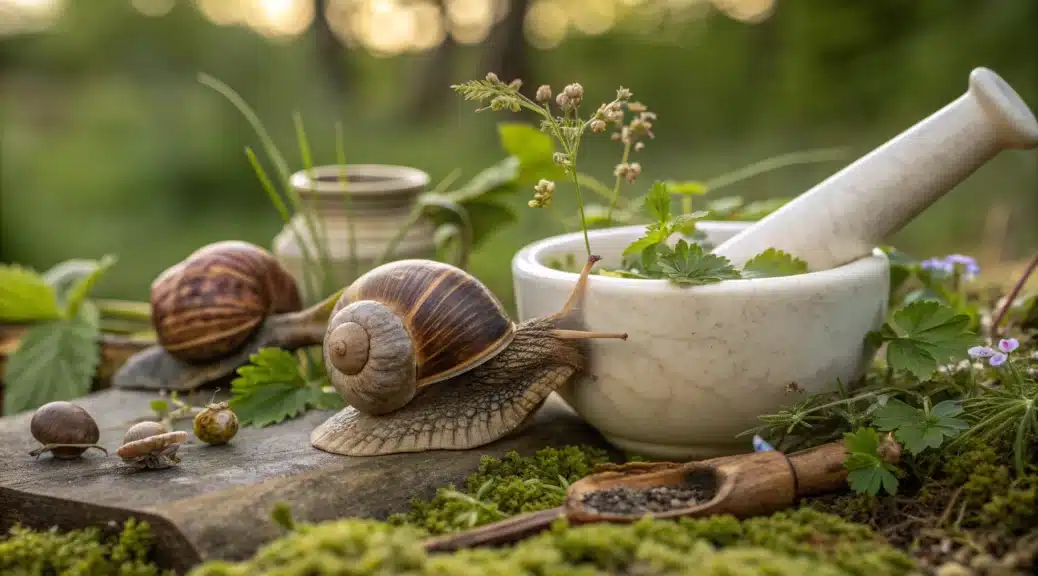 Escargots médecine traditionnelle